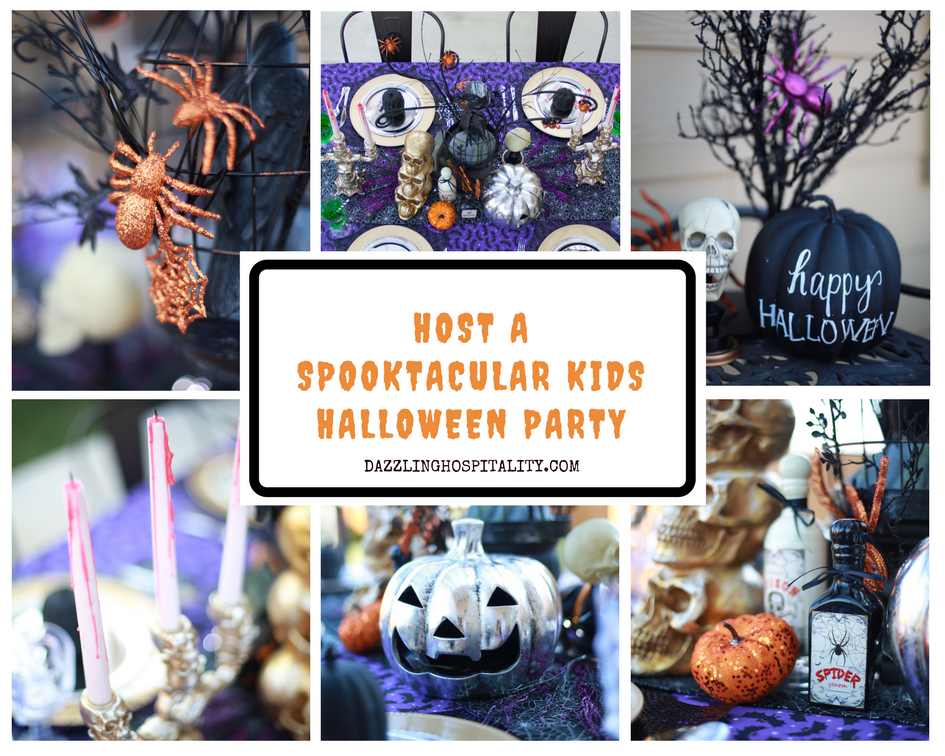 Host A Spooktacular Kids Halloween Party - Dazzling Hospitality